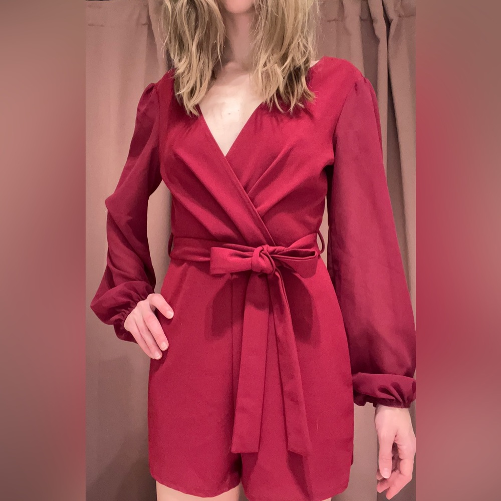 Red Romper | Size: Small | Brand: Windsor